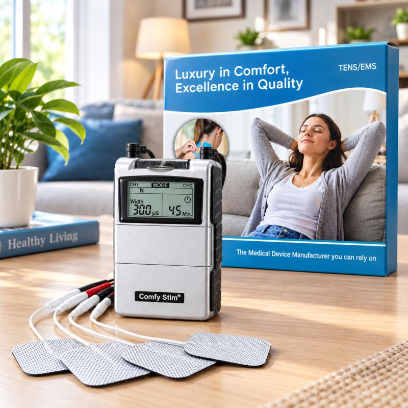 Comfy Stim TENS/EMS Unit – Dual Channel Pain Relief Device