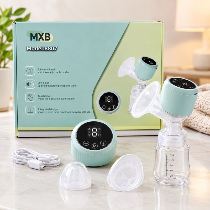 Electric Breast Pump Rechargeable MXB 8807
